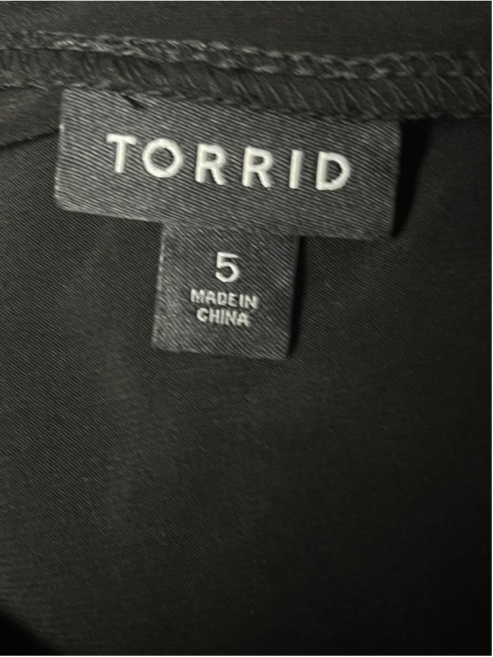 Torrid Black Vneck Flutter Sleeve Maxi Dress Size 5X - Picture 5 of 6